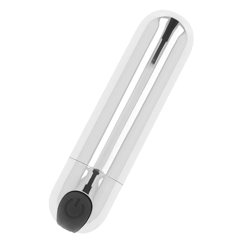 Ohmama - Bala Vibrante Prata 8 cm