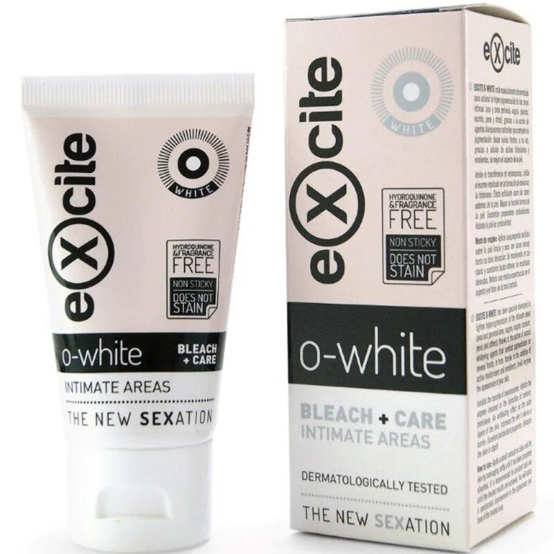 Excite - o Branco Bleach + Cuidado Áreas Íntimas 50 ml