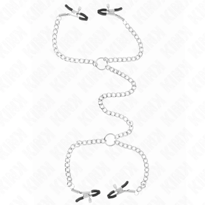 Kink - 4 Pinças de Corrente 32 cm com Pequenas Correntes 14 cm