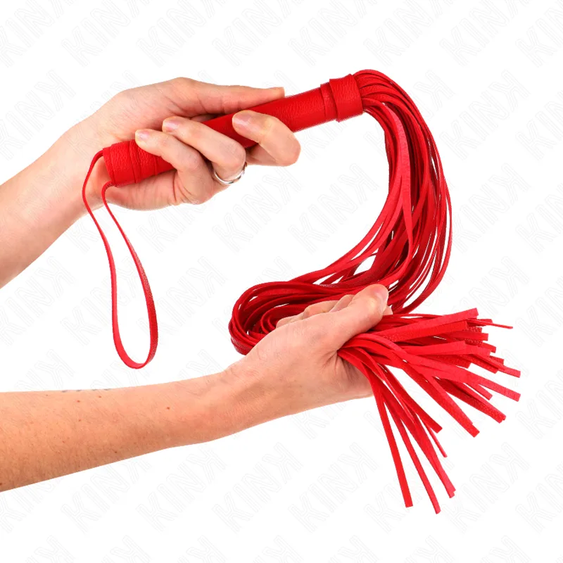 Kink - Red Soft PVC Whip 70 cm