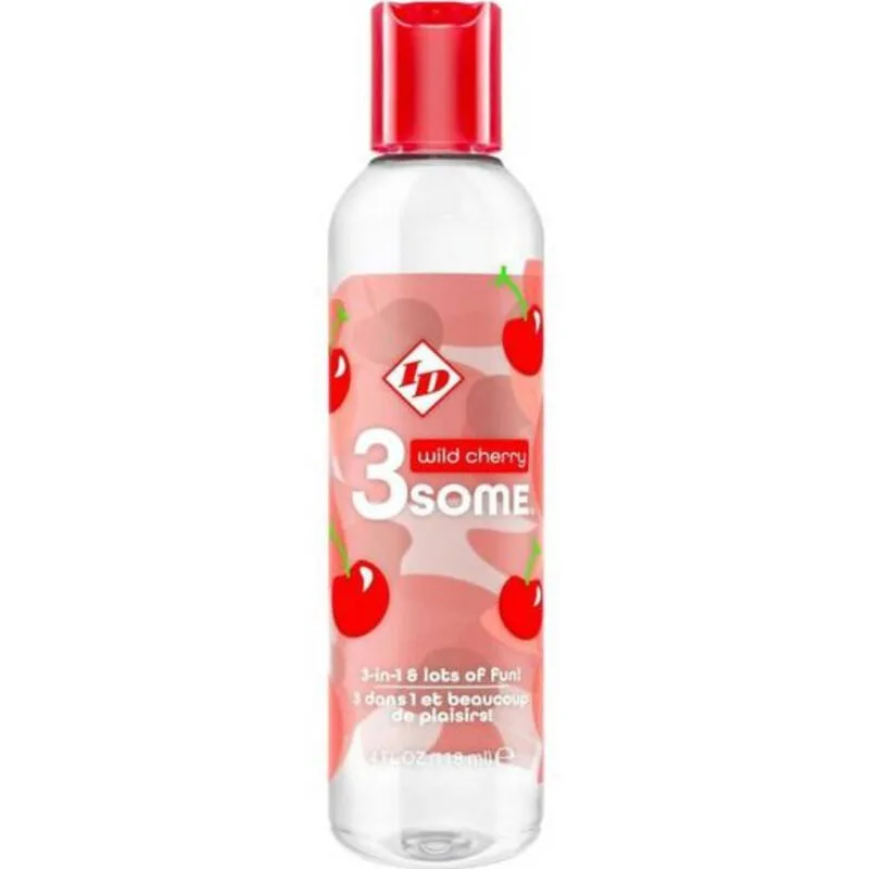 Id 3Some - Garrafa de Cereja Selvagem de 4 Fl Oz