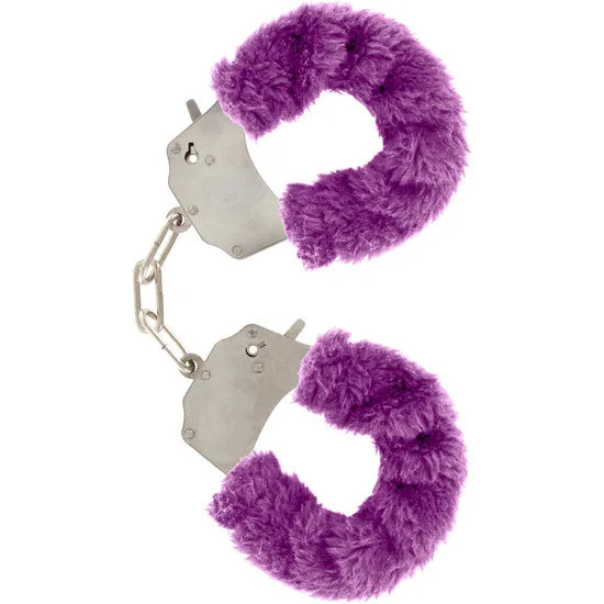 Toyjoy - Furry Fun Cuffs Bondage Roxo