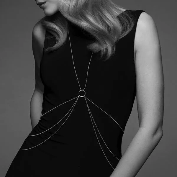 Bijoux - Magnifique Metal Chains for the Body 8 Silver