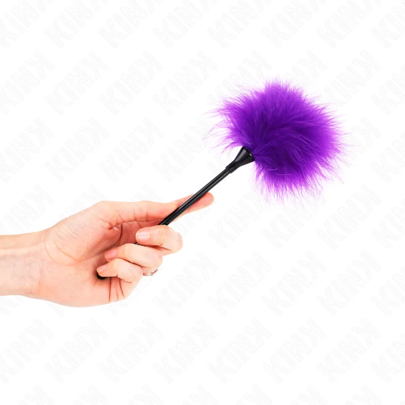 Kink - Purple Tickle Feathers Used for the Bondage Kit 27 cm