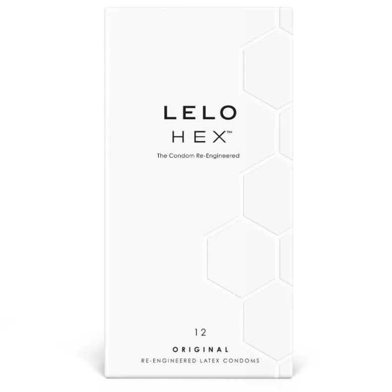 Lelo - Caixa de Preservativo Hex 12 Unidades