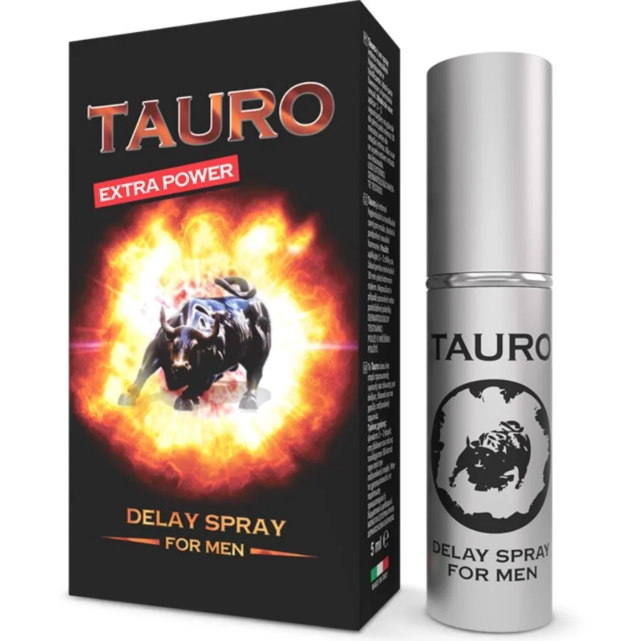 Tauro - Extra Power Delay Spray para Homens 5 ml