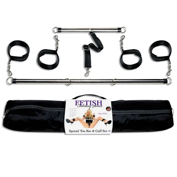 Fetish Fantasy Series - Conjunto Spread em Bar e Cuff