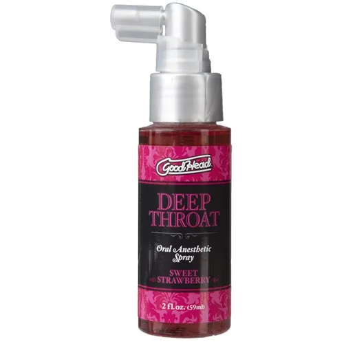 Doc Johnson Good Head Spray Garganta Profunda Morango Doce