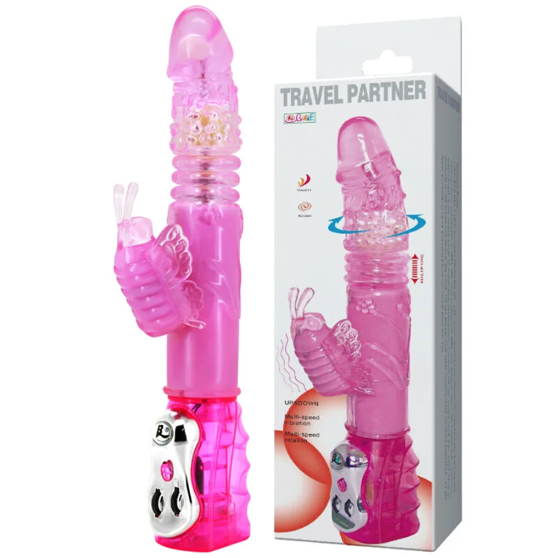 Baile - Travel Partner Up & Down Rotator Rabbit Rosa