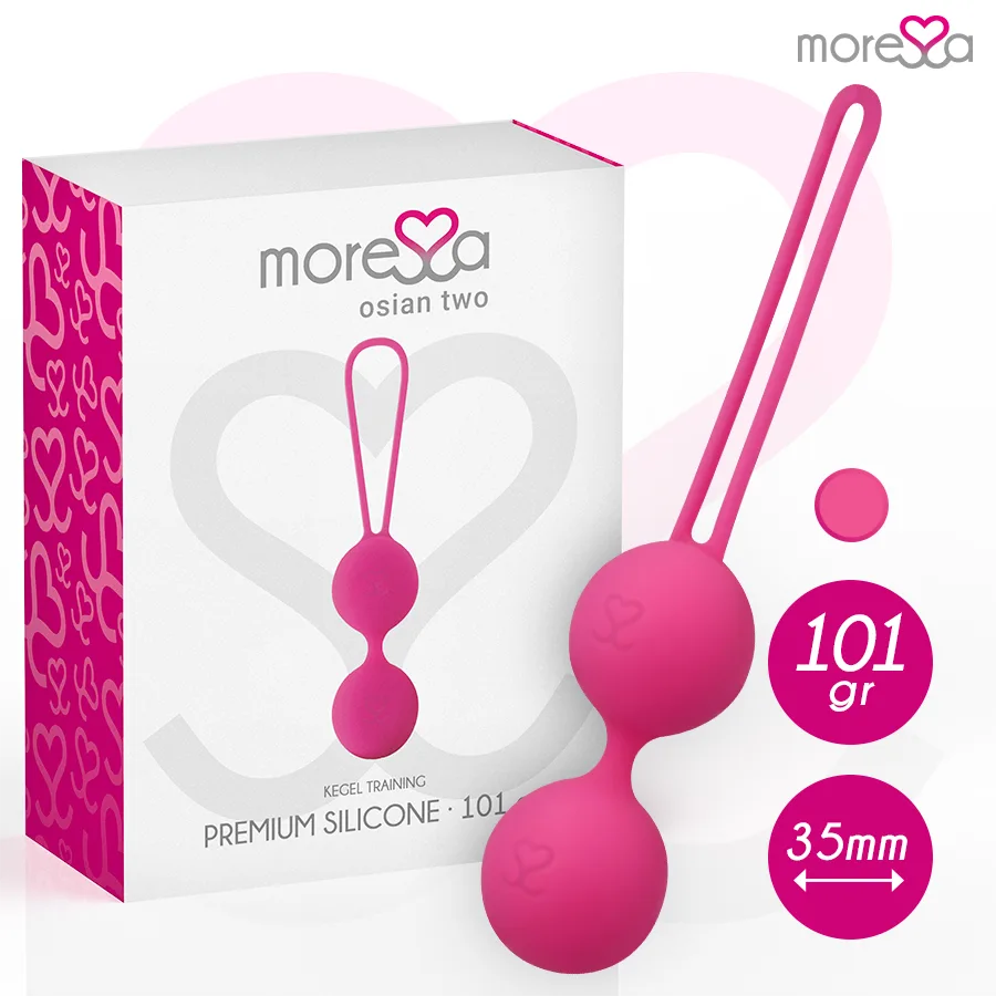 Moressa - Osian Dois Silicone Premium Rosa