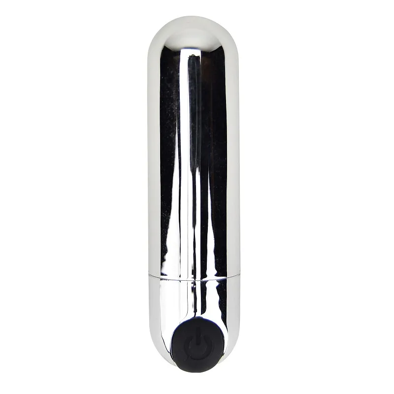Loving Joy Vibrador Bullet Recarregável 10 Funções Prateado