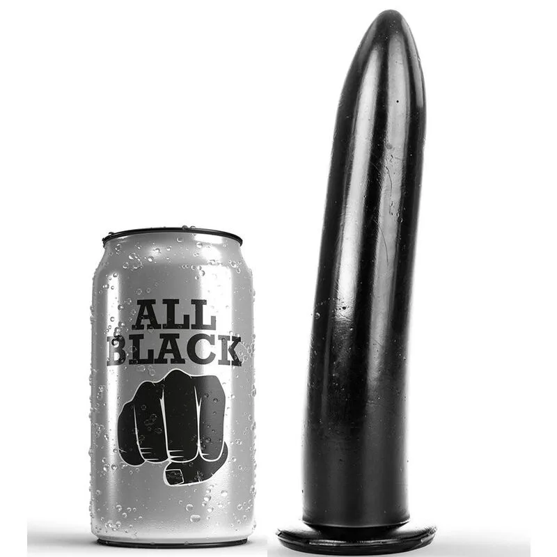 All Preto - Dilatador Anal Y Vaginal 20 cm