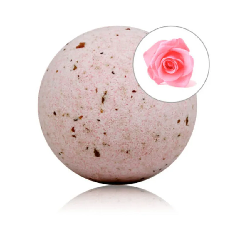 Taloka - Bomba de Banho Perfumada de Rosas com Pétalas de Rosa