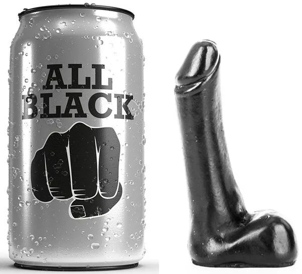 All Preto - Dildo 9 cm