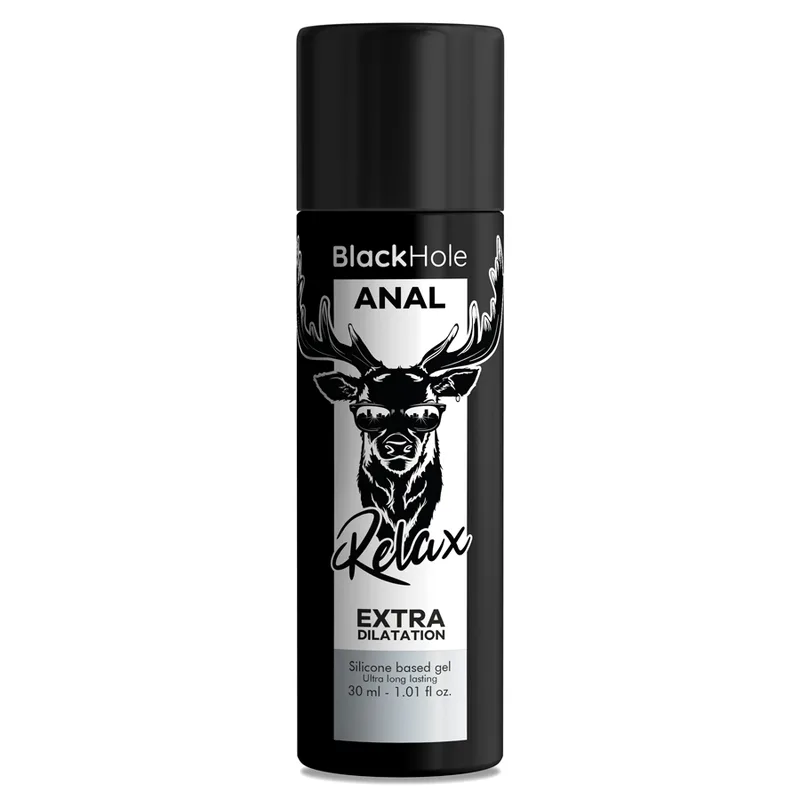 Preto Hole - Gel Base de Silicone Dilatação Anal 30 ml