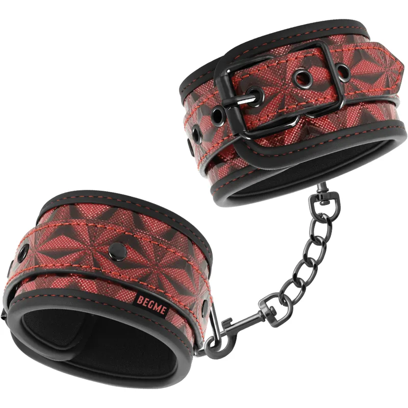 Begme - Red Edition Premium Ankle Cuffs with Neoprene Lining