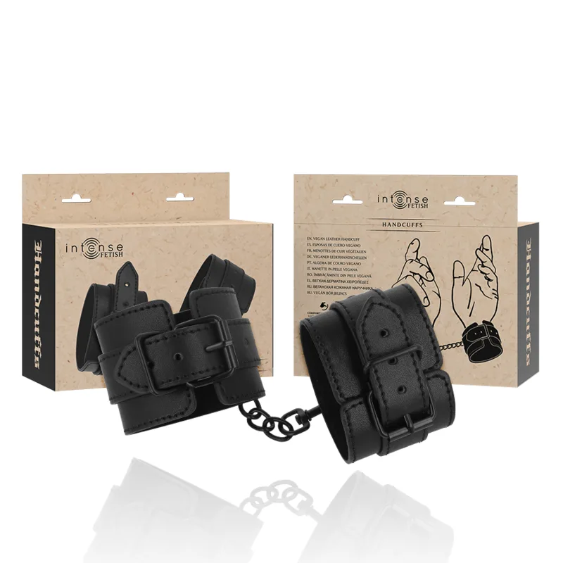 Intense - Fetish Algemas de Couro Vegano