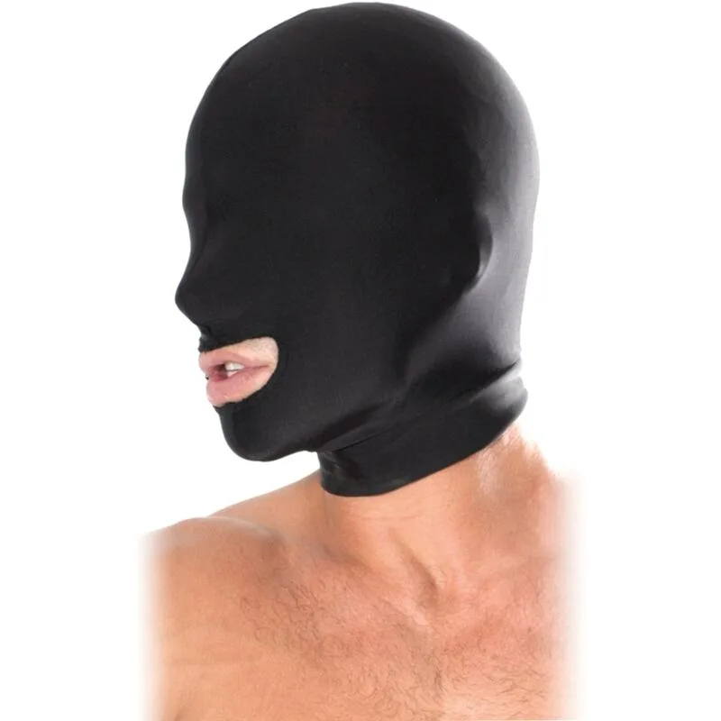 Fetish Fantasy Series - Capuz de Boca Aberta Preto