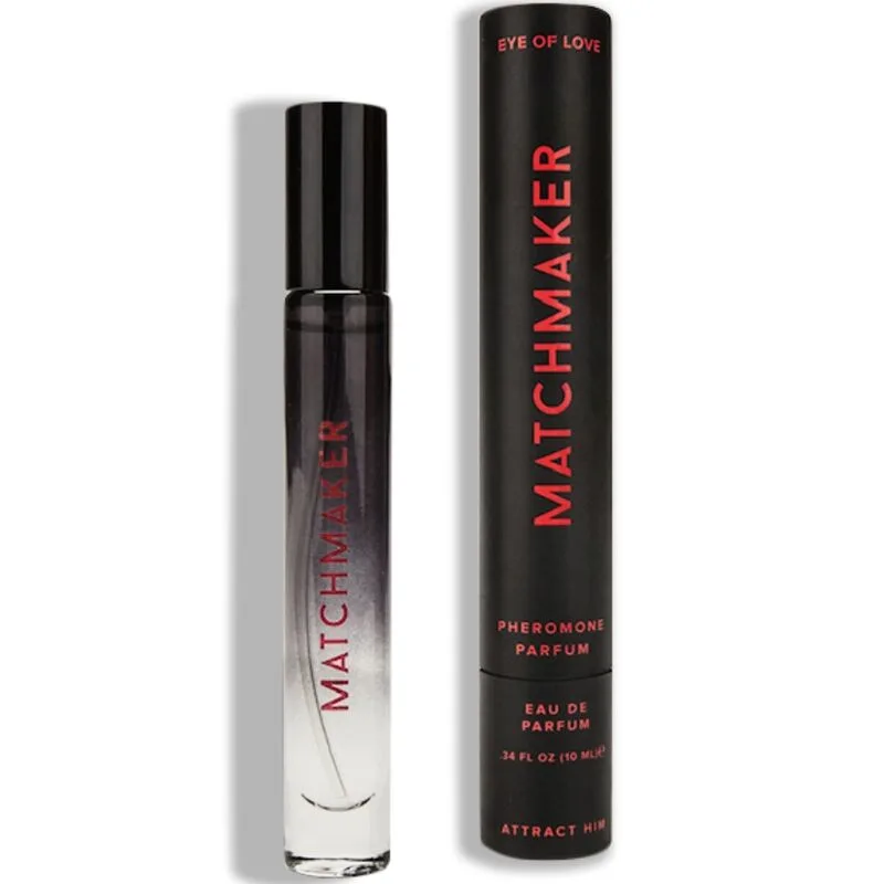 Olho de Amor - Matchmaker Preto Diamond Lgbtq Perfume Feromones para Ele 10 ml