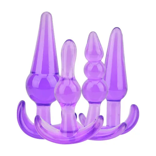 Loving Joy Kit de Treino de Plug Anal Roxo