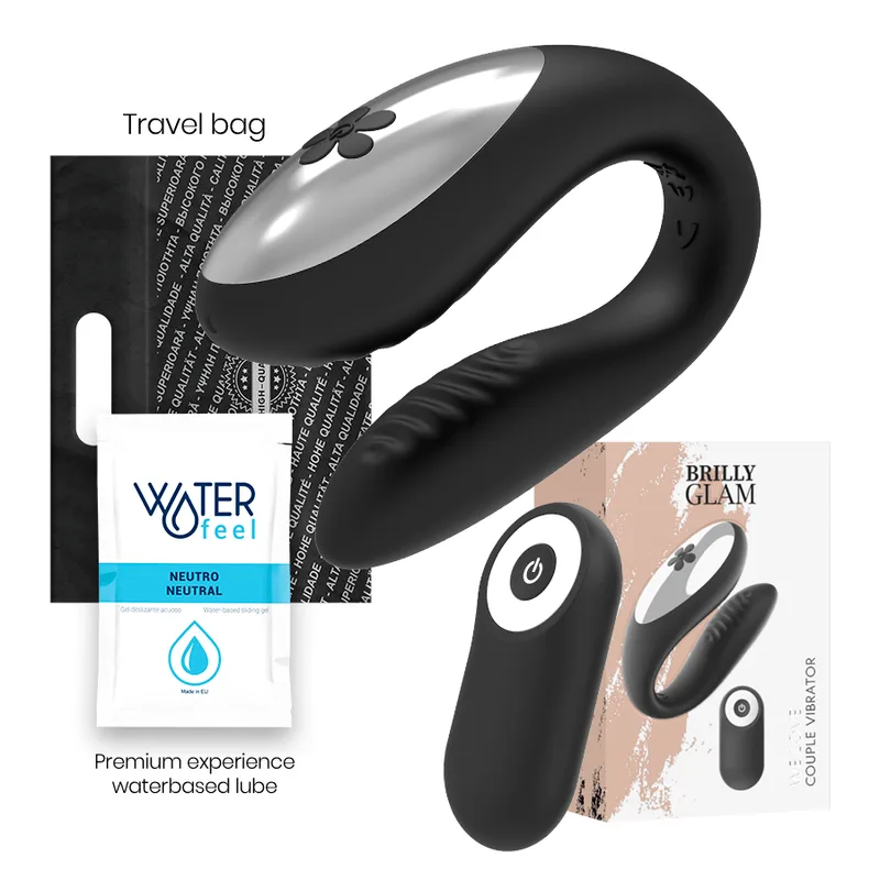 Brilly Glam - Amamos Parceiros Controle Remoto Preto