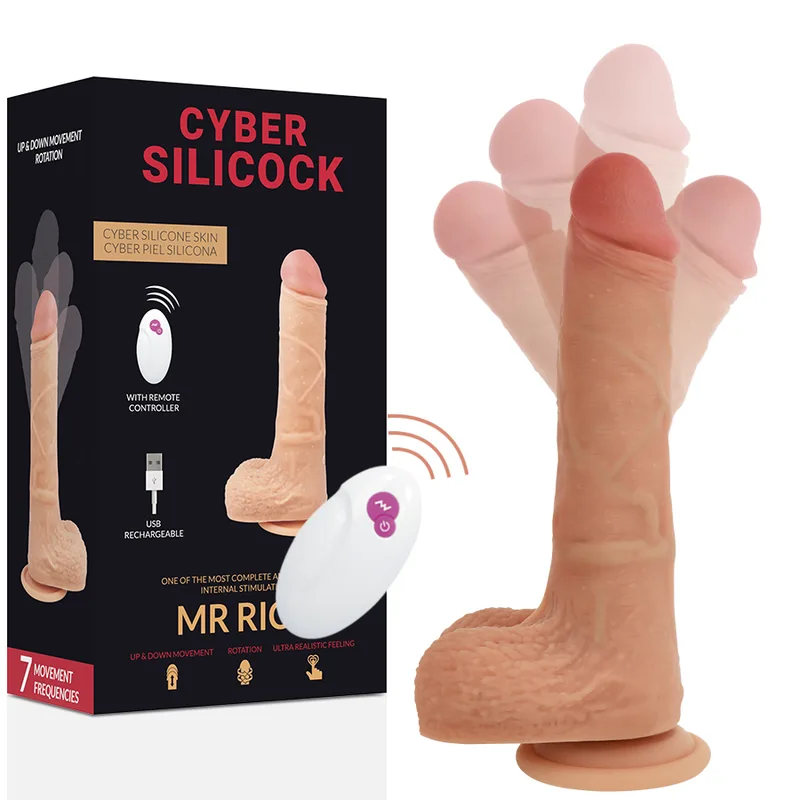Cyber Silicock - Controle Remoto Realístico Mr Rick 20,9 cm -o- 4 cm