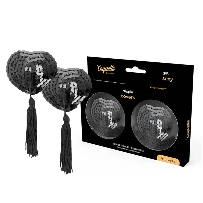 Coquette Chic Desire - Nipple Covers Black