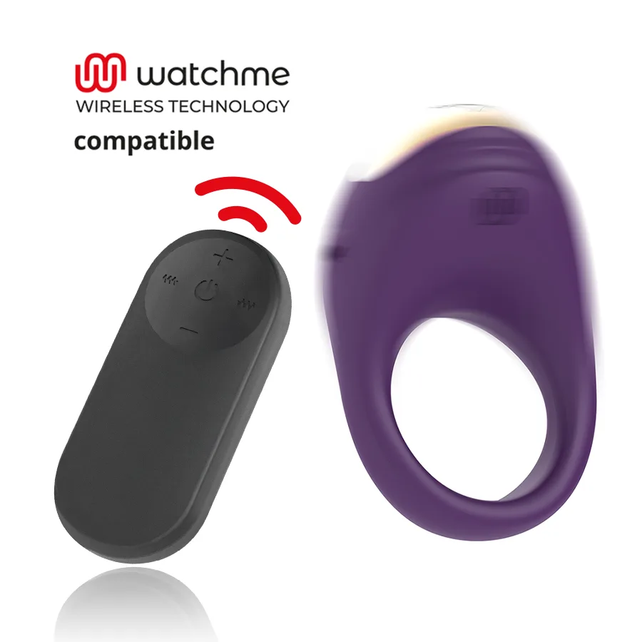 Treasure - Robin Vibrating Ring + Watchme Remote Control