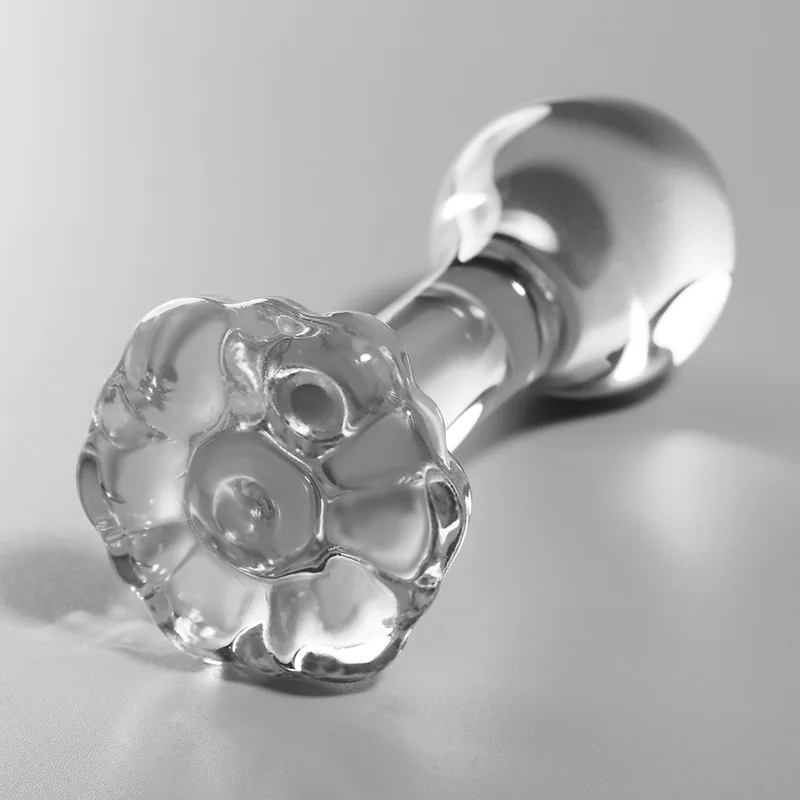 Nebula Series By Ibiza - Modelo 2 Anal Plug Vidro Borosilicado Transparente 11 cm -o- 3,5 cm