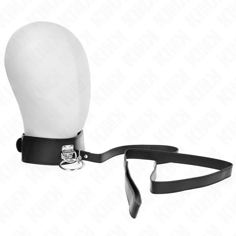 Kink - Colar Estudded 116 cm com Alça de Couro 50 X 5 cm