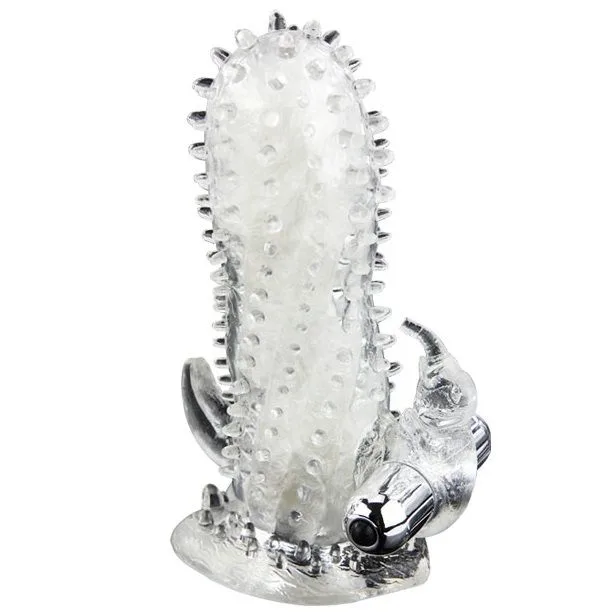 Baile - Brave Man Coelho Vibrador Extenso de Pénis