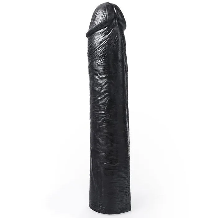 Hung System - Realistic Dildo Black Color Benny 25.5 cm