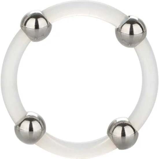 Calexotics - Steel Beaded Silicone Ring L