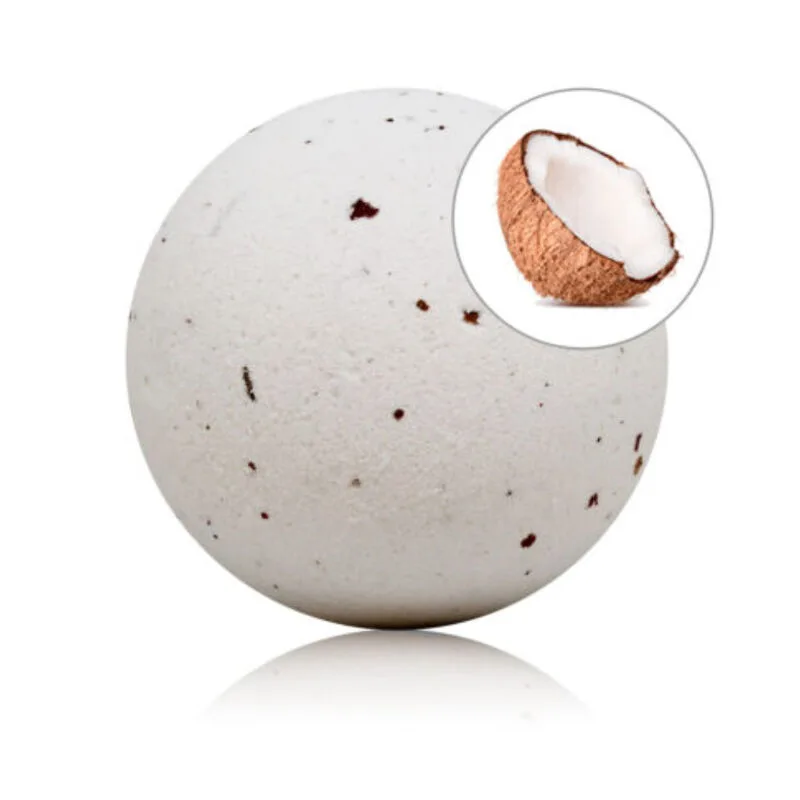 Taloka - Bomba de Banho Perfumada de Coco com Pétalas de Rosa