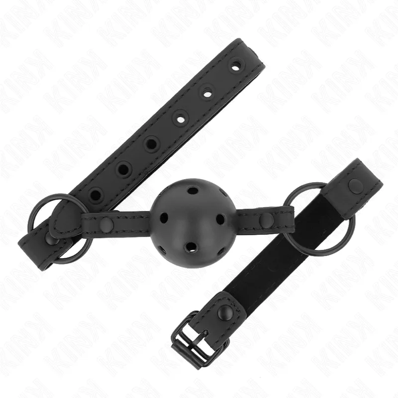 Kink - Bola Neoprene 4,5 cm Mordaça 63,5 X 2 cm Ajustável 41 X 59 cm