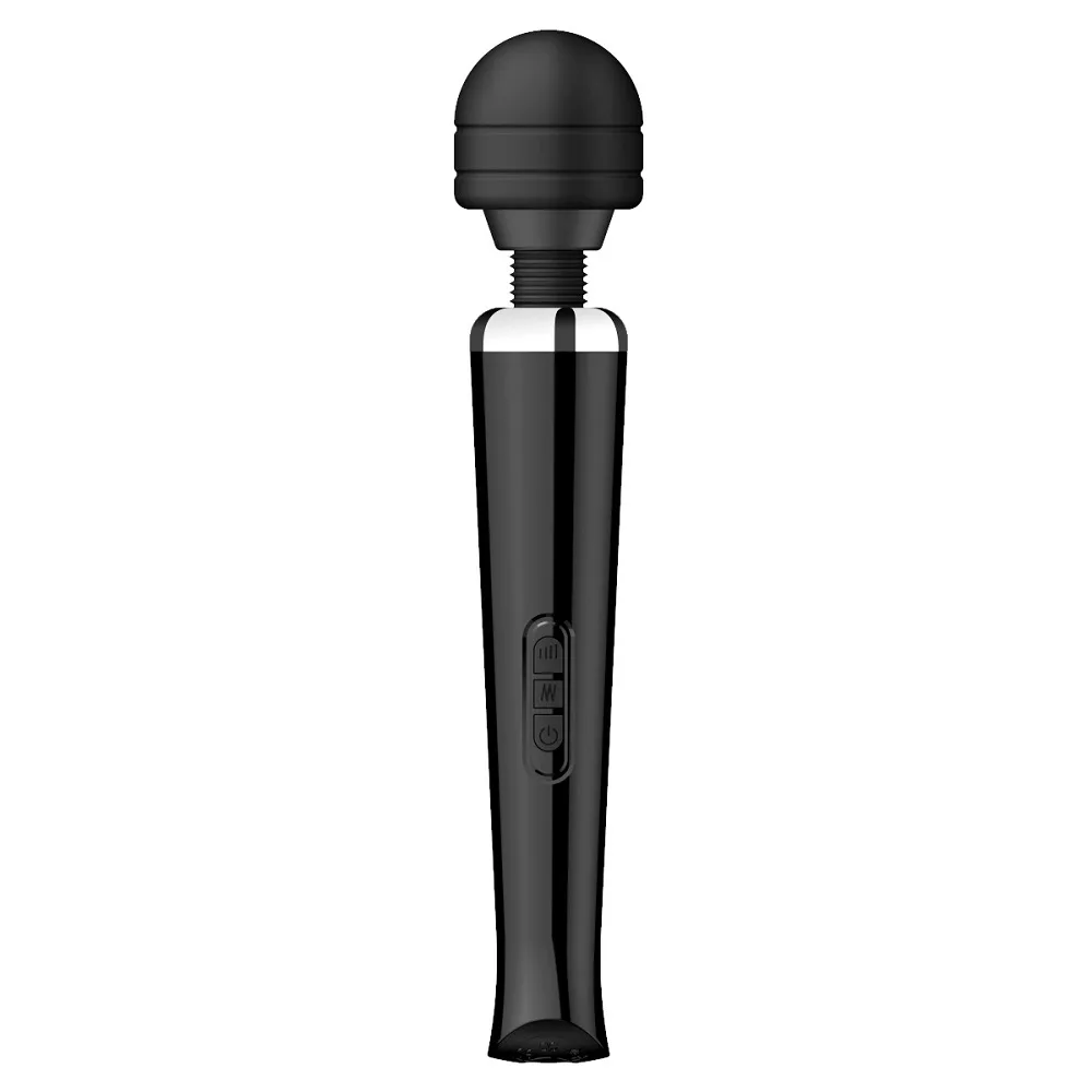 Loving Joy Vibrador Magic Wand Recarregável Preto