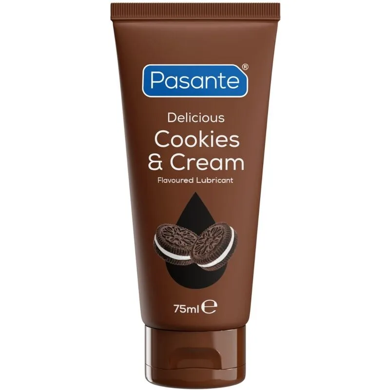 Pasante - Lubrificante À Base de Água com Aroma de Biscoitos e Creme 75 ml