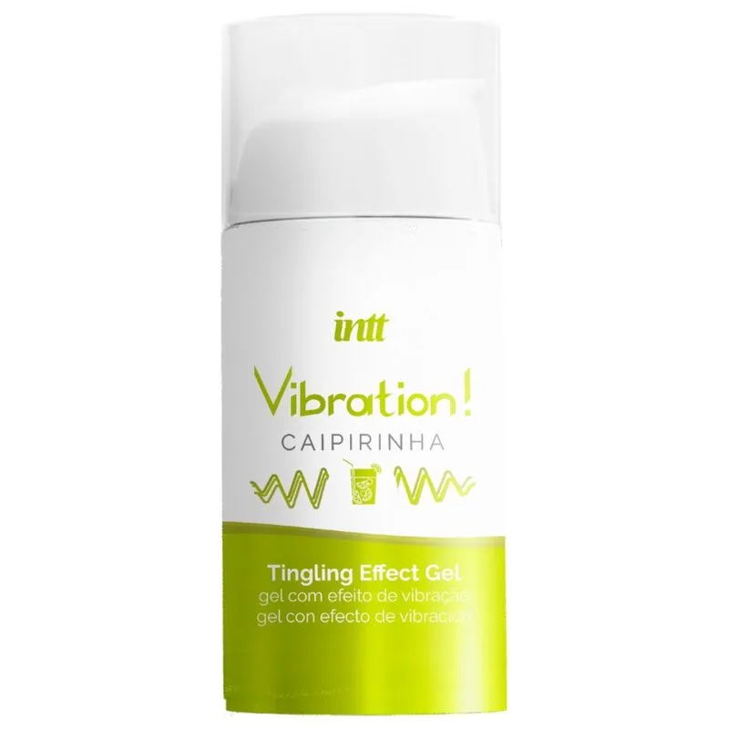 Intt - Poderoso Estimulante Íntimo Caipirinha Gel Vibrador Líquido 15 ml