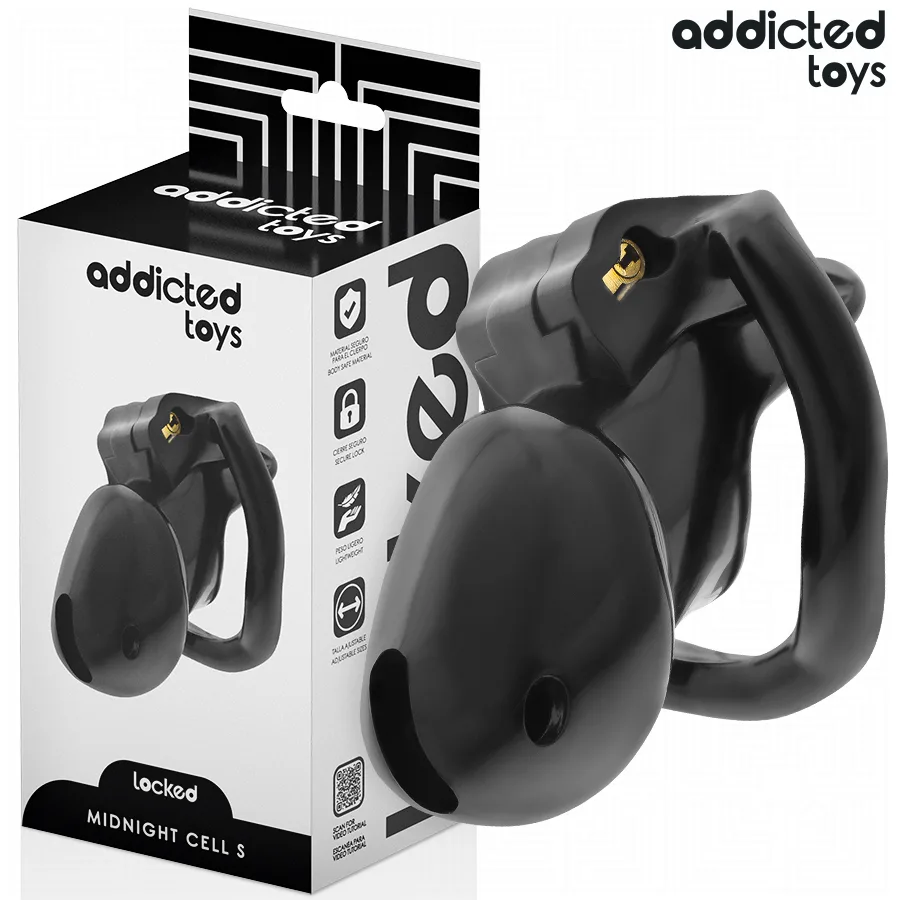 Addicted Toys Locked - Mindnight Cell Penis Cage Size S