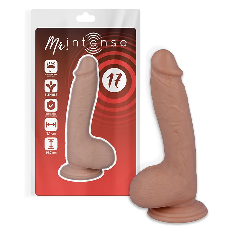 Mr Intense - 17 Pénis Realístico 19,7 cm -o- 4,1 cm