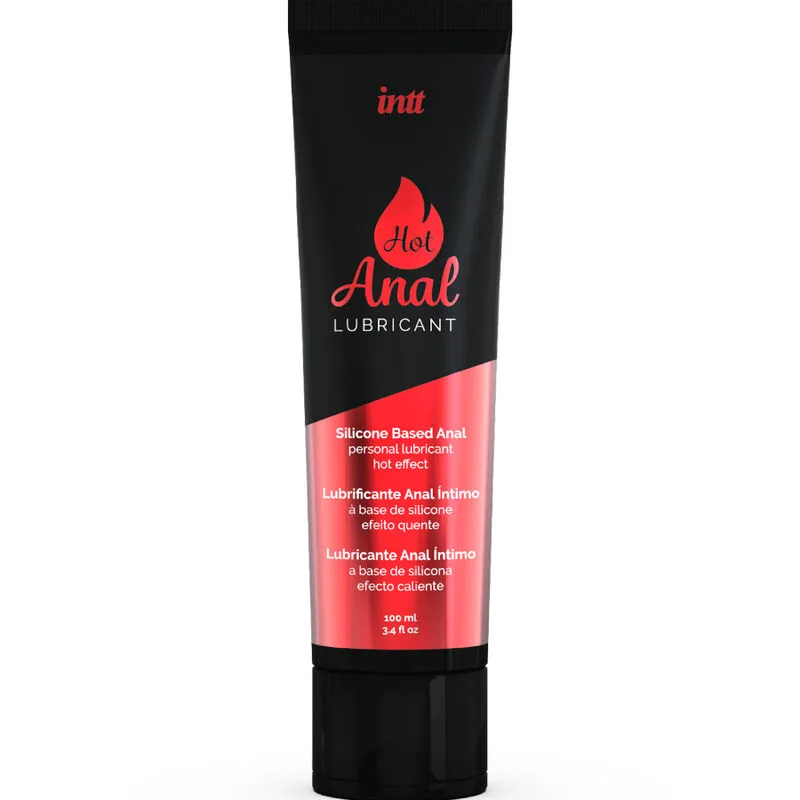 Intt Lubricants - Lubrificante Anal Íntimo À Base de Silicone com Efeito de Aquecimento
