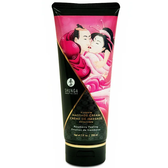 Shunga - Creme de Massagem Framboesa 200 ml