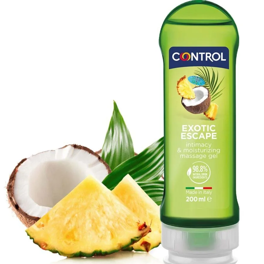 Control - 2 En 1 Massagem & Prazer Exótico 200 ml