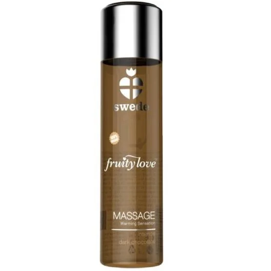 Swede - Fruity Love Warming Effect Massage Oil Intense Dark Chocolate 60 ml