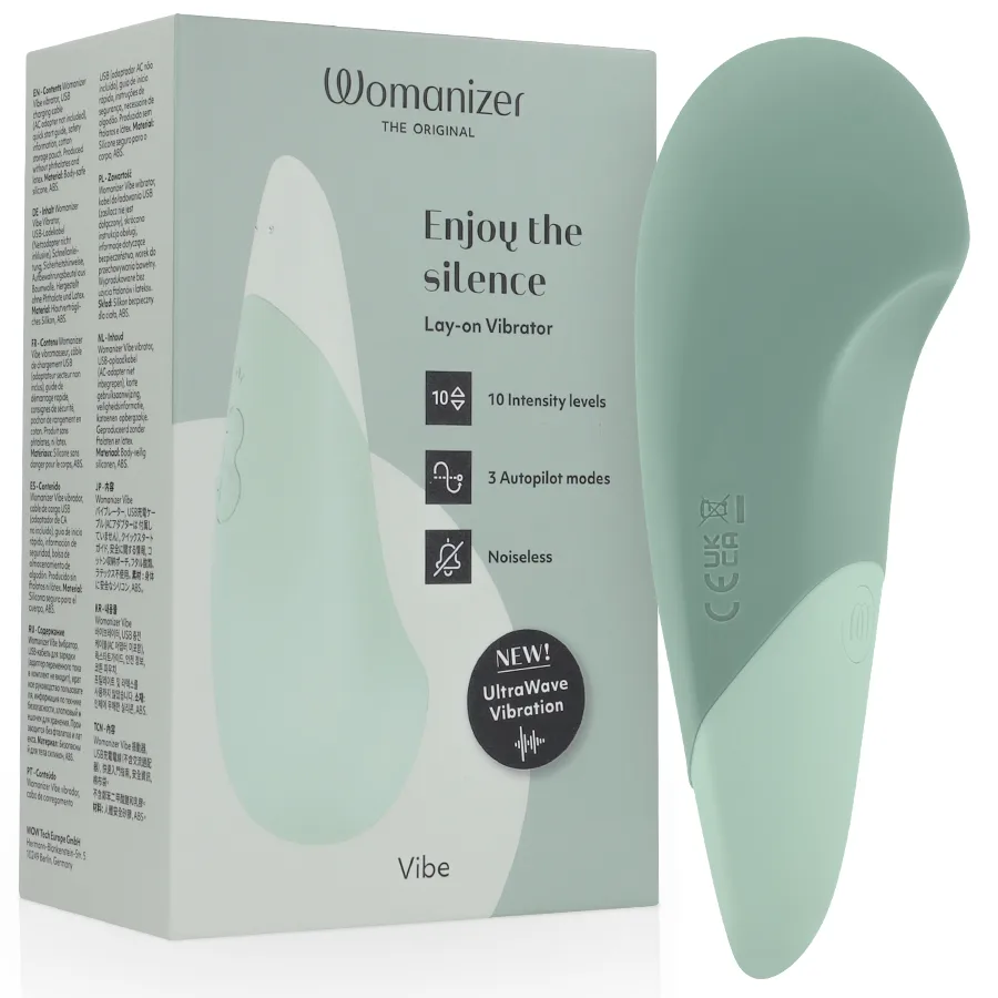 Womanizer - Vibe Lay-On Vibrador Silencioso Sábio