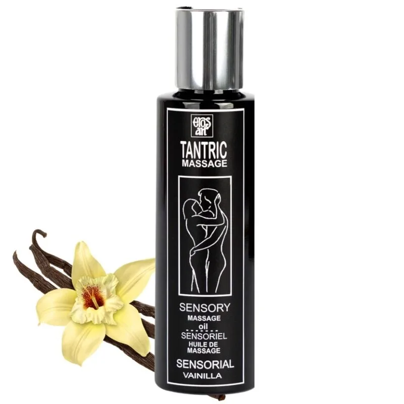 Eros-Art - Óleo de Massagem Tântrica Natural e Baunilha Afrodisíaca 100 ml