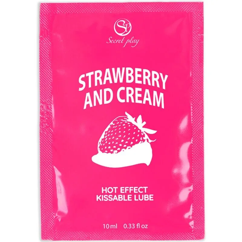 Secretplay - Single Dose Lubricant Strawberries & Cream 10 ml