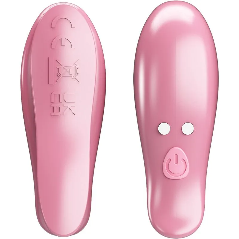 Pretty Love - Cailey Nipple Clamps 10 Vibrações Controle Remoto Rosa