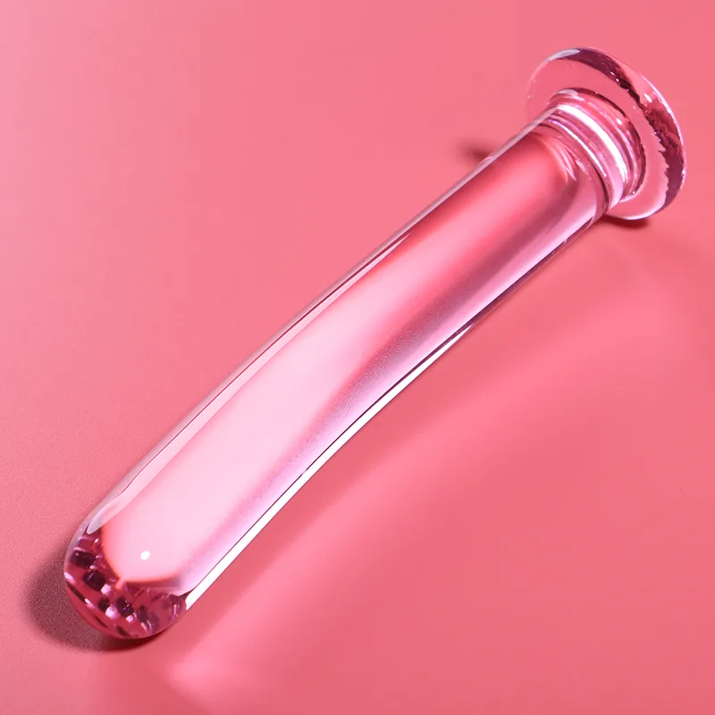 Nebula Series By Ibiza - Modelo 17 Dildo Vidro Borosilicado Rosa 18,5 cm -o- 3 cm
