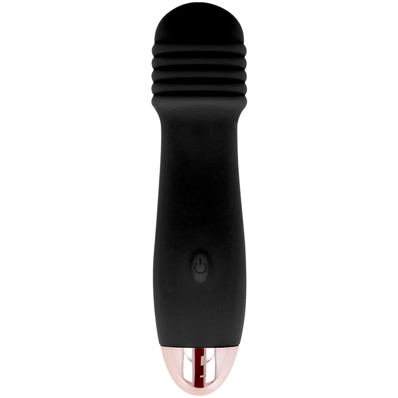 Dolce Vita - Vibrador Recarregável Três Preto 7 Velocidade